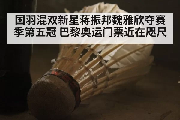 国羽混双新星蒋振邦魏雅欣夺赛季第五冠 巴黎奥运门票近在咫尺